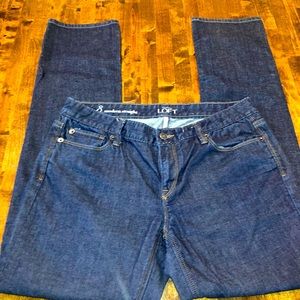 LOFT Modern Straight Leg Jeans